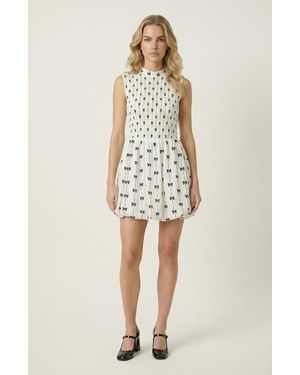 Bali Take Me With You Mini Dress in Natural | Lyst Bali Take Me With You Mini Dress in Natural | Lyst
