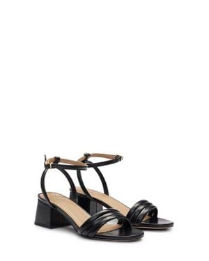 BOSS Melanie Ankle Strap Sandal - White