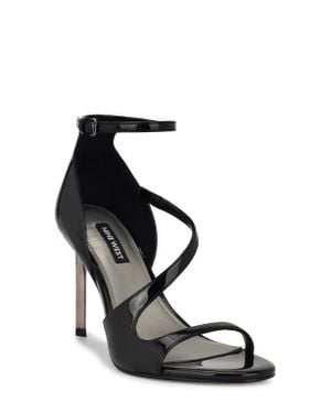 Nine West Shimmy Ankle Strap Sandal - Black