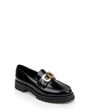 Dee Ocleppo Osaka Platform Bit Loafer - Black