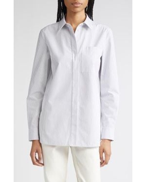 Lafayette 148 New York Ruxton Blouse - White