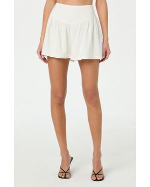 Astr Drop Waist Shorts - White