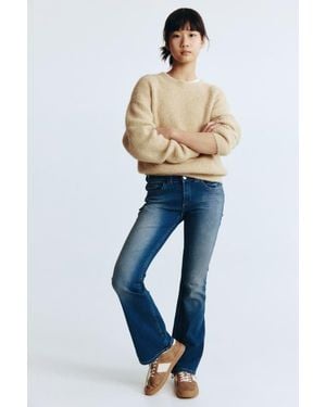 H&M Bootcut Leg Low Jeans - Blue