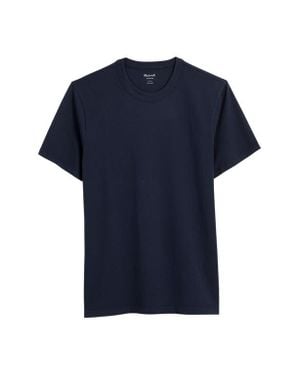 Madewell Allday Garment Dyed Cotton T-Shirt - Blue