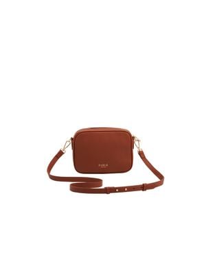 Fable England Alice Camera Purse - Brown