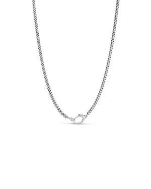 Mr Lowe by Sheryl Lowe Mr Lowe Curb Chain Necklace - Blue