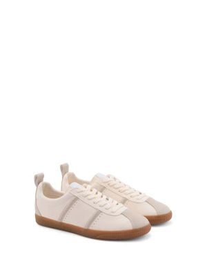 Mango Contrast Panel Sneaker - White