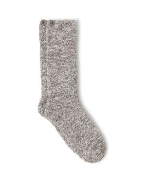 Barefoot Dreams Cozychic Heathered Socks - Gray