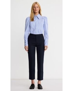 Smythe Cuffed Flood Pant - Blue