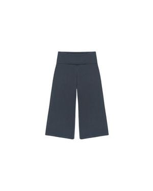 Oddli Cropped Gaucho - Blue