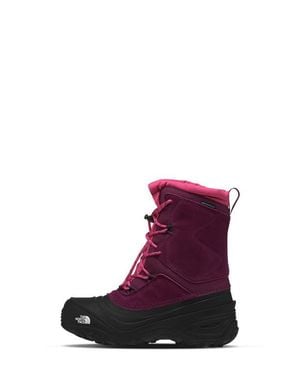 The North Face Kids' Alpenglow V Waterproof Boot - Purple