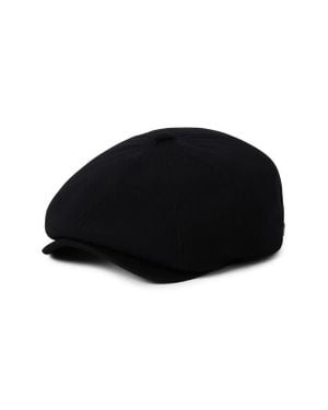 Brixton Brood Flannel Driving Cap - Black