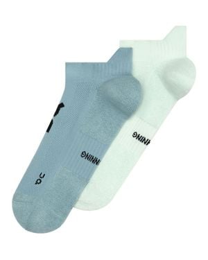 On Shoes Core Low 2-Pack Run Socks - Blue