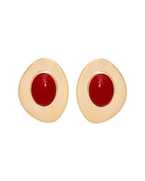 petit moments Bonner Stud Earrings - Red