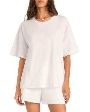 Vitamin A Coast Oversize Boyfriend T-Shirt - White