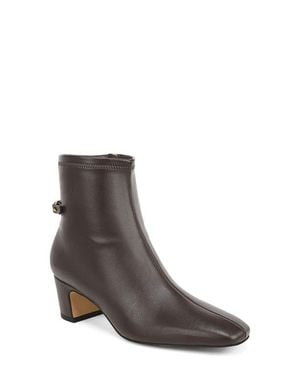 Franco Sarto Flxstina Faux Leather Bootie - Brown