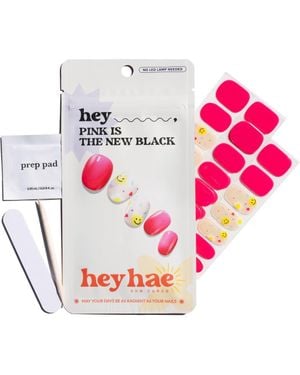 heyhae Hey, Is The New Sun-Cured Gel Nail Strips - Pink