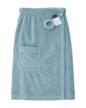 VOLO Spa Wrap & Scrunchie Set $74 Value - Blue