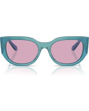 Vogue 53Mm Irregular Sunglasses - Brown