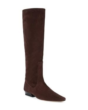 STAUD Wally Flat Knee High Boot - Brown