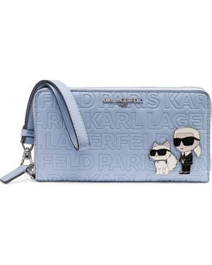 Karl Lagerfeld Meribel Wallet - Blue
