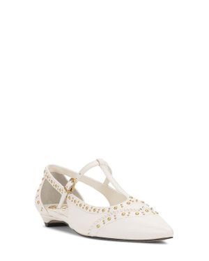 Vince Camuto Valkie Pointed Toe Flat - White