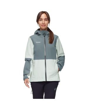 Mammut Linard Guide Hs Hooded Jacket - Blue