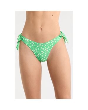 Rip Curl Surf Side Tie Side Bikini Bottoms - Green