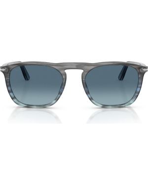 Persol Gae 55Mm Square Sunglasses - Blue
