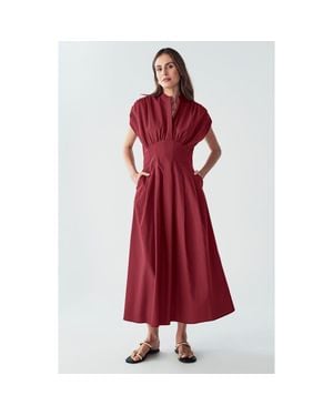 Willa Otis Dress - Red