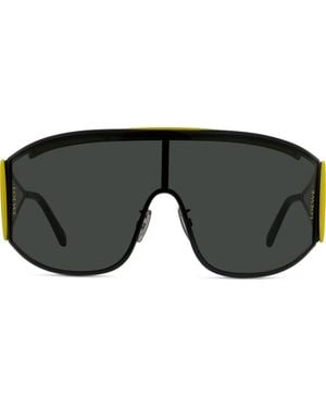 Loewe Signature 138Mm Mask Sunglasses - Gray