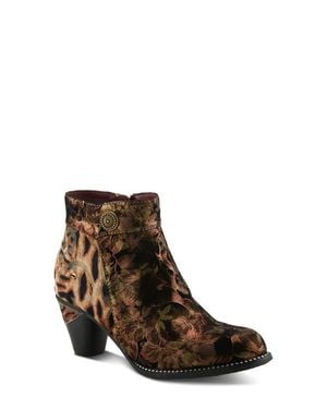 Spring Step Dessalynn Bootie - Brown