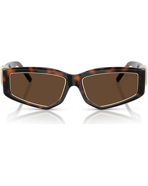 Tiffany & Co. 55Mm Pillow Sunglasses - Brown