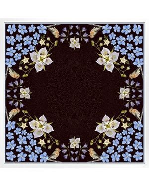 Matty Miller Studio 100% Silk Scarf Gentian - Purple