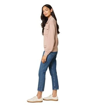 Softies Dreamtech Double Zip Bomber Jacket - Blue