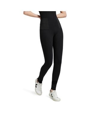 MARCELLA Gywn High Waist Ponte Knit Leggings - Black