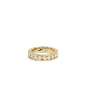 Melinda Maria Ashley Infinity Band Ring - White