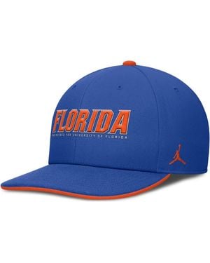 Nike Florida Gators 2025 On-Field Pro Performance Adjustable Hat - Blue