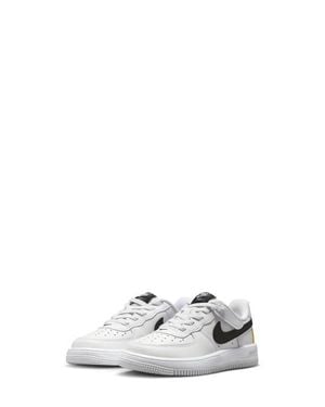 Nike Kids' Force 1 Low Easyon Basketball Sneaker - White