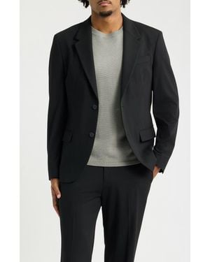 Open Edit Slim Fit Wool Blend Sport Coat - Black