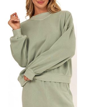 Threads For Thought Kaitlyn Mineral Wash Sweatshirt - Green