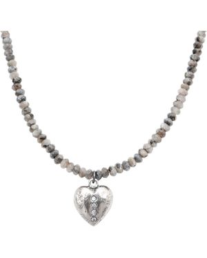 Collection 1304 Shining Love, Night Sky Necklace - Metallic