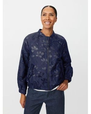 Masai Majossana Jacquard Bomber Jacket - Blue