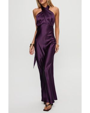 odyssa halter maxi dress purple Princess Polly | Dresses | Princess Polly Odyssa Halter Dress