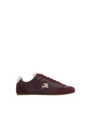 Burberry Leather Knight Runner Sneakers - Brown