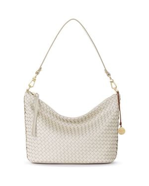 The Sak Juniper Small Hobo Leather Bag - Gray