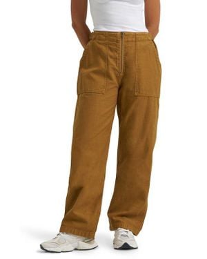 Lee Jeans Loose Fit Utility Pants - Natural