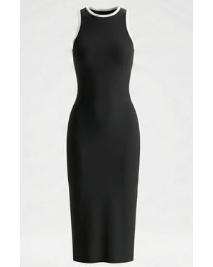 BrunnaCo The Ola Second-Skin Bodycon Midi Dress - Black