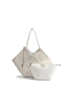 Bob Oré Blue Collection Taylor Tote - White