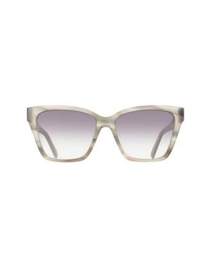 Ferragamo 57Mm Rectangle Sunglasses - Multicolor